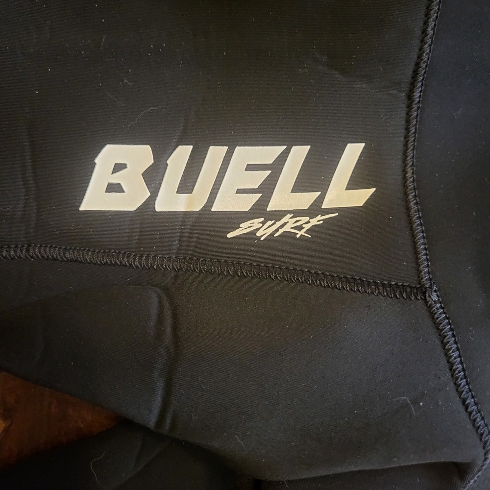 Buell RBZ Stealth Mode Youth Black Wetsuit 3/2mm Full Suit W/ Vertical Back Zip - Picture 5 of 12